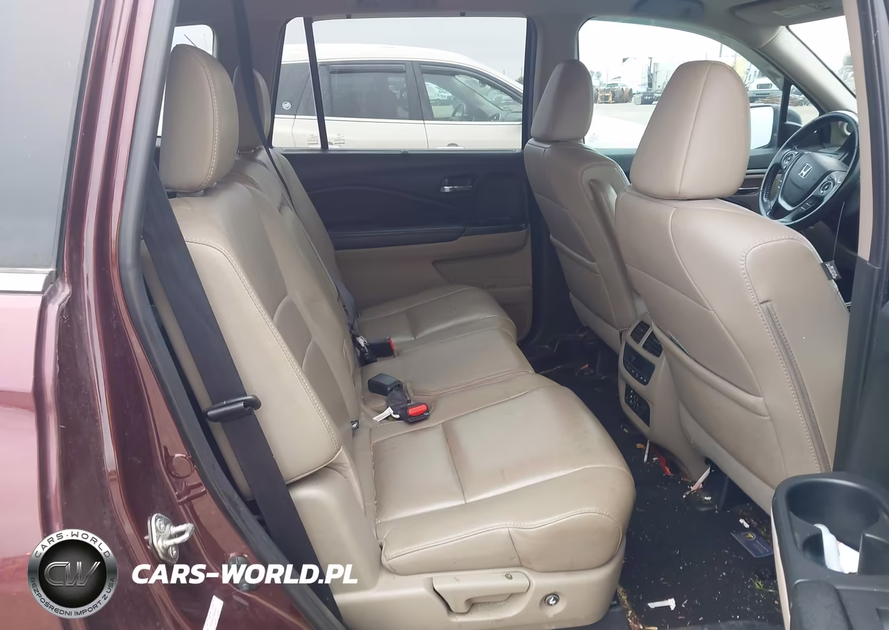 2016 Honda Pilot Ex-L VIN:5FNYF6H87GB094937 - 8