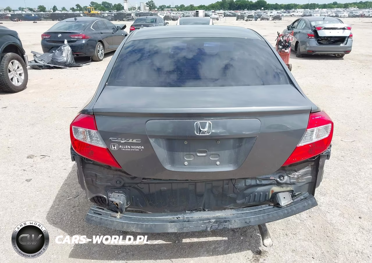 2012 Honda Civic Lx VIN:2HGFB2F50CH598093 - 16