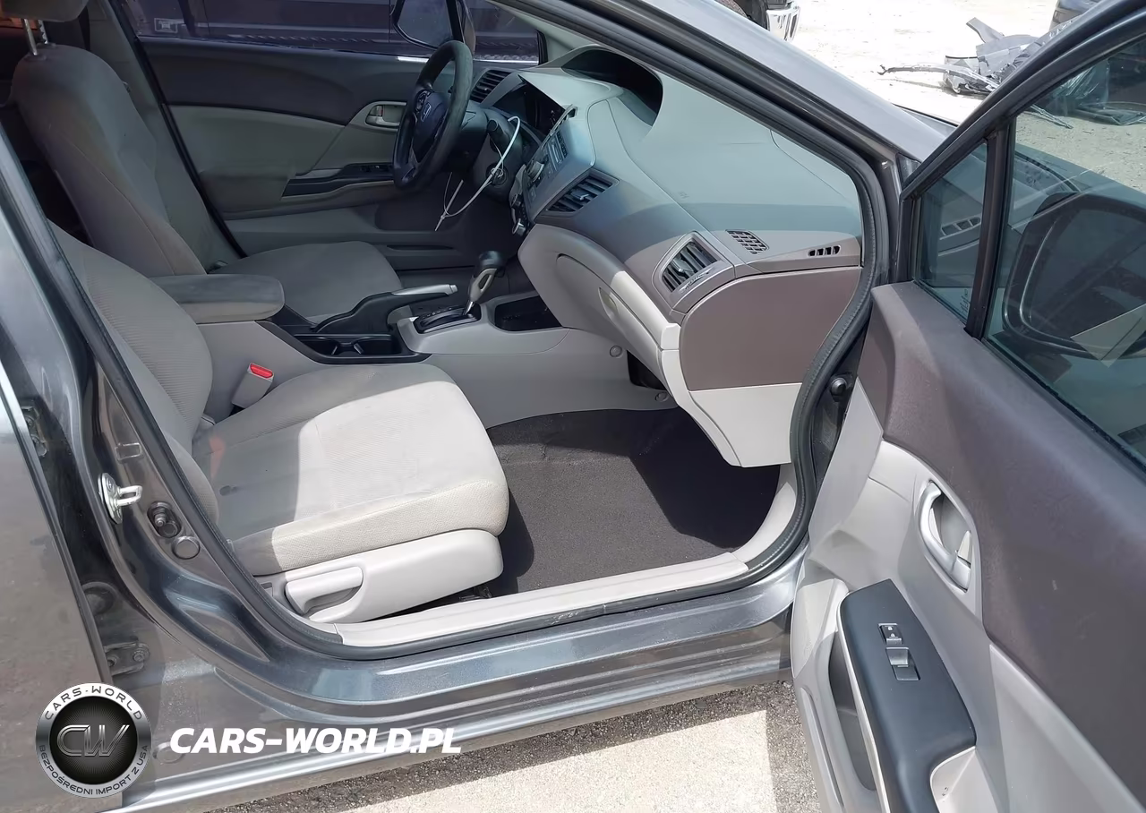 2012 Honda Civic Lx VIN:2HGFB2F50CH598093 - 5