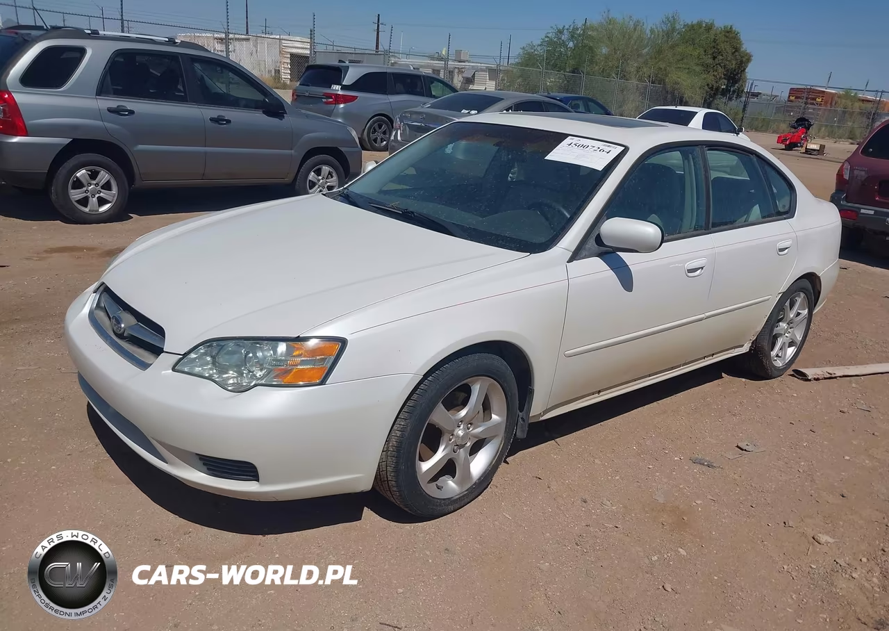 2007 Subaru Legacy 2.5I VIN:4S3BL616876208320 - 2