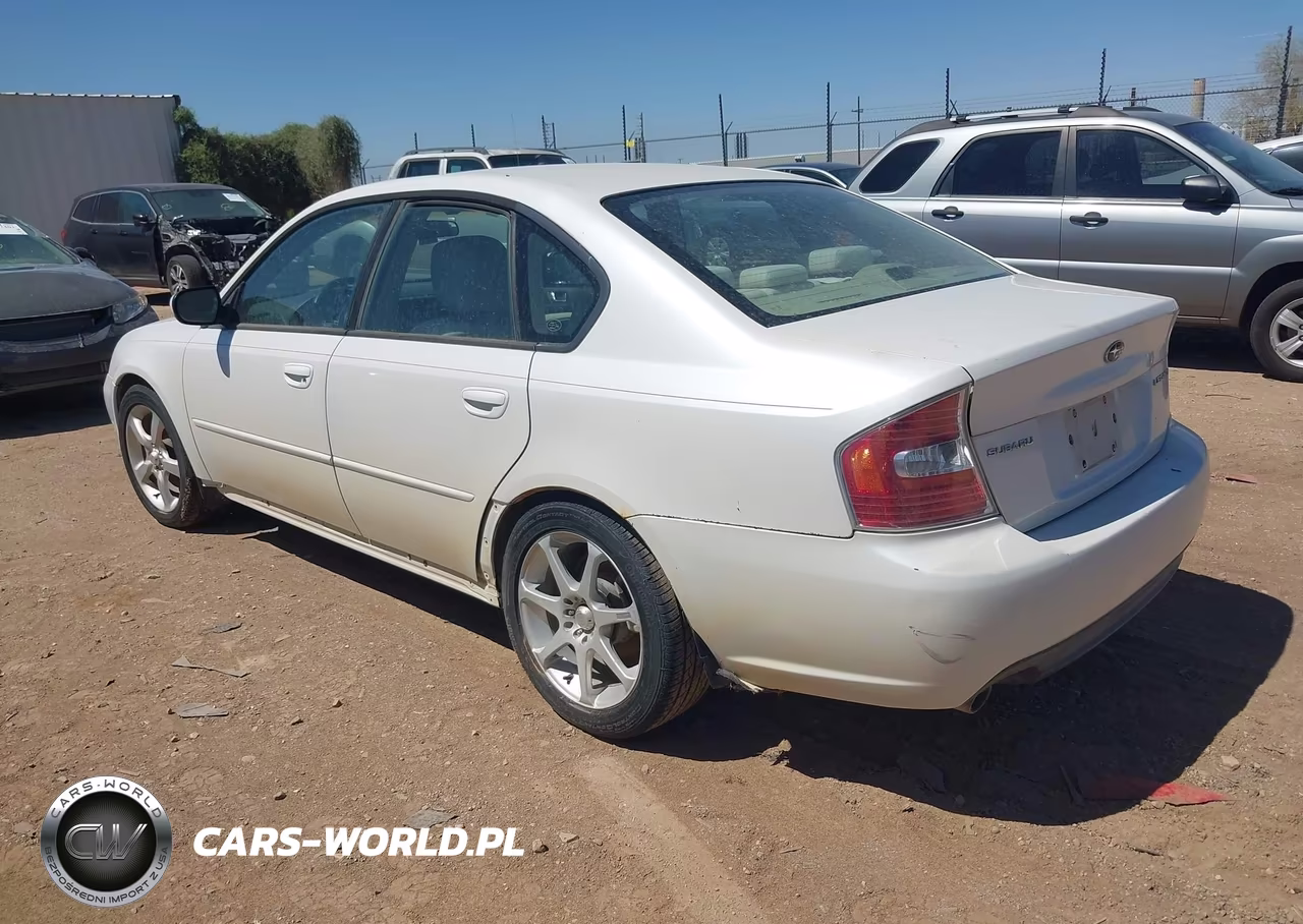 2007 Subaru Legacy 2.5I VIN:4S3BL616876208320 - 3