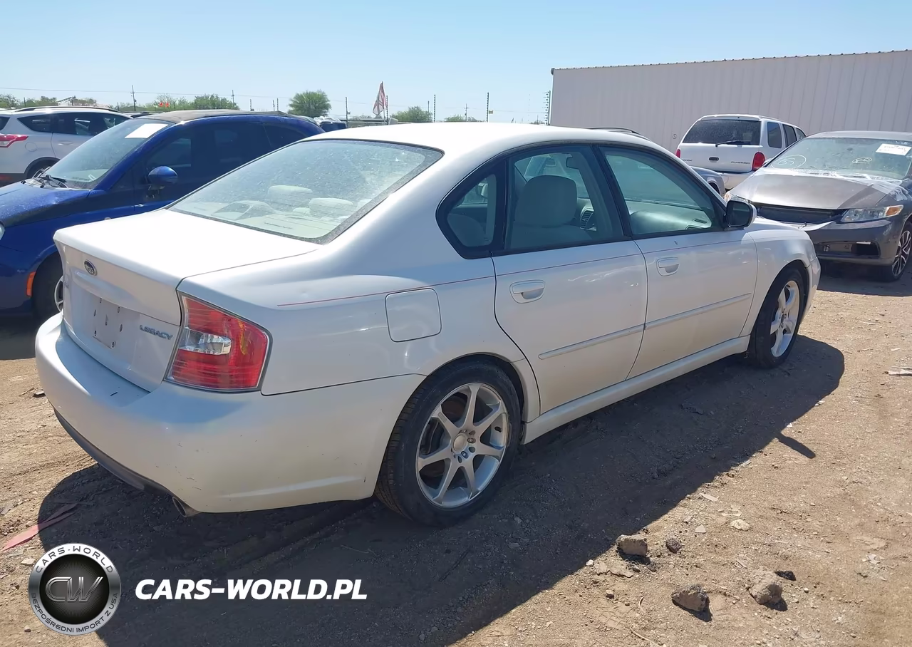 2007 Subaru Legacy 2.5I VIN:4S3BL616876208320 - 4