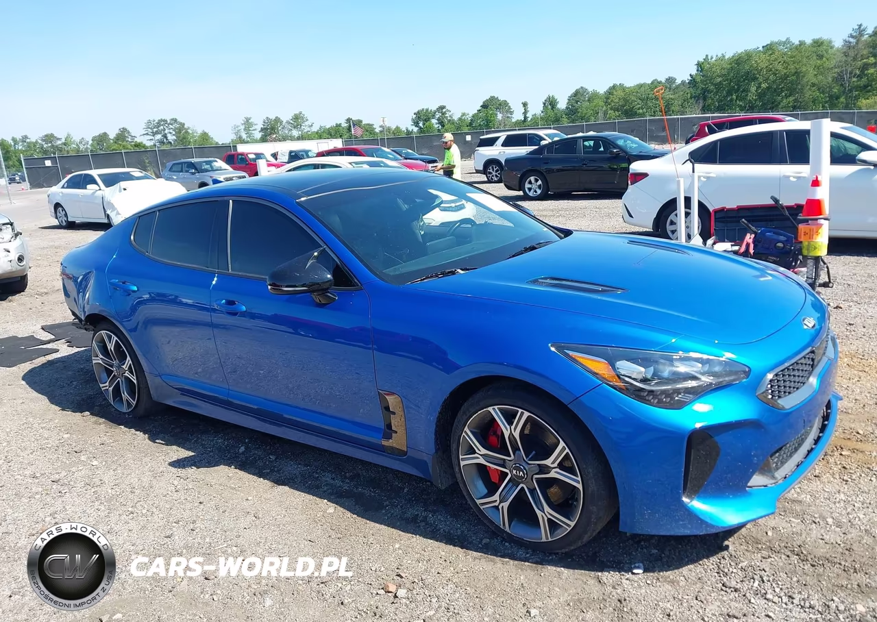 2019 Kia Stinger Gt1 VIN:KNAE45LC9K6062457 - 1