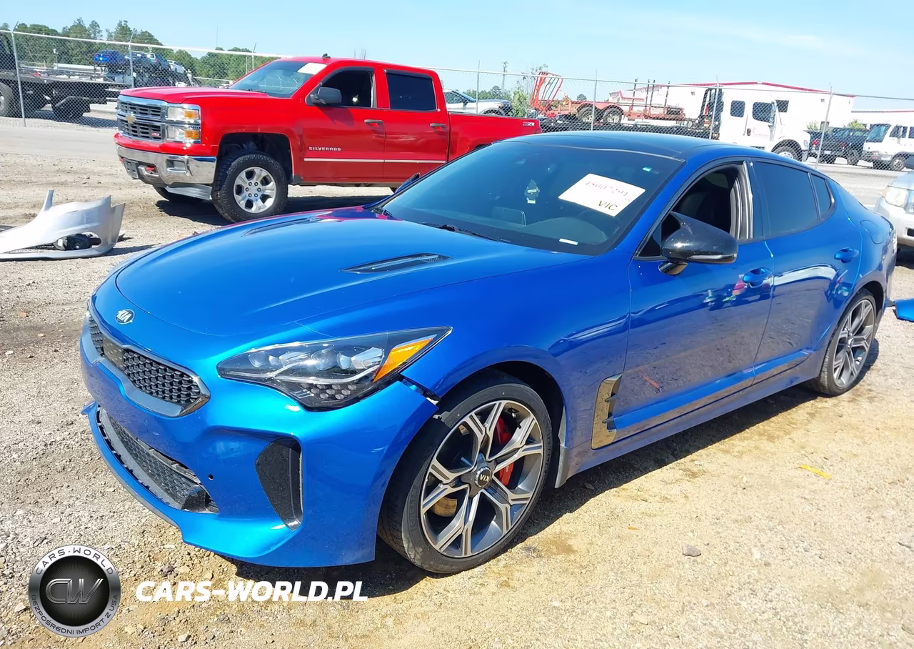 2019 Kia Stinger Gt1 VIN:KNAE45LC9K6062457 - 2