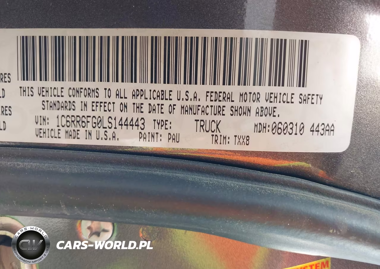 2020 Ram 1500 Classic Tradesman 4X2 6'4 Box VIN:1C6RR6FG0LS144443 - 9