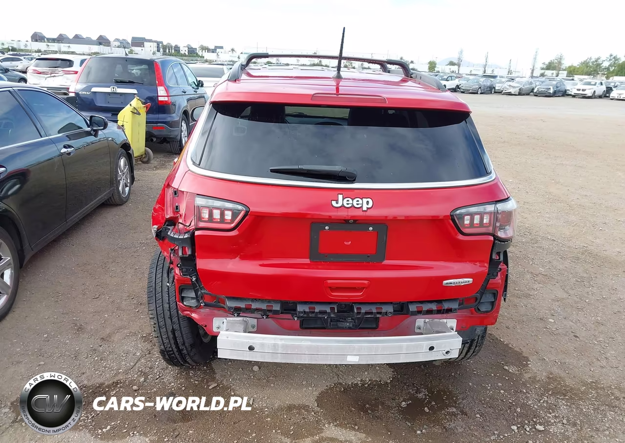 2018 Jeep Compass Latitude Fwd VIN:3C4NJCBBXJT227297 - 17