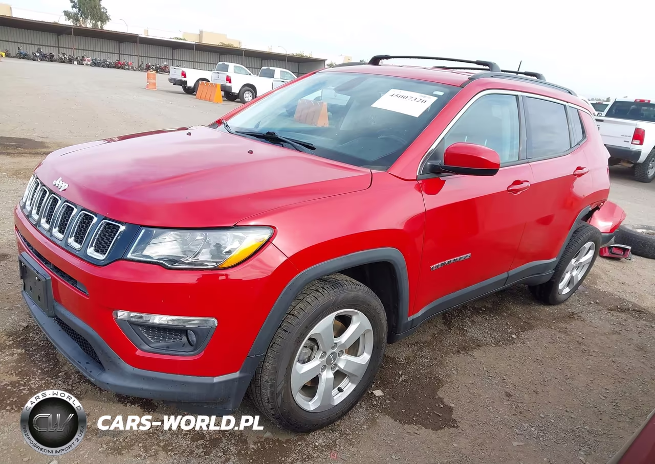 2018 Jeep Compass Latitude Fwd VIN:3C4NJCBBXJT227297 - 2
