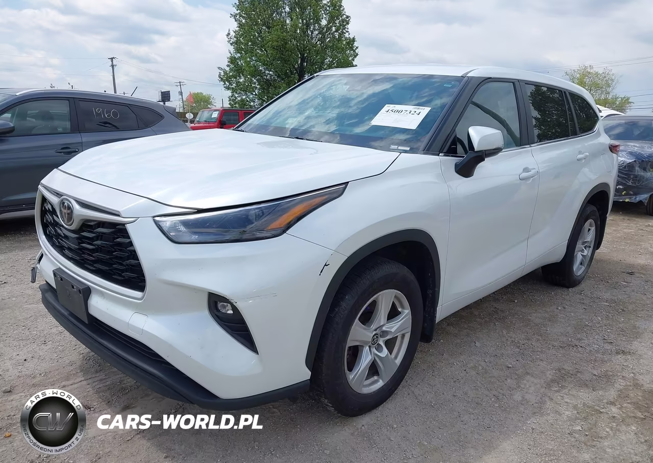2023 Toyota Highlander Le VIN:5TDKDRAH5PS504587 - 2