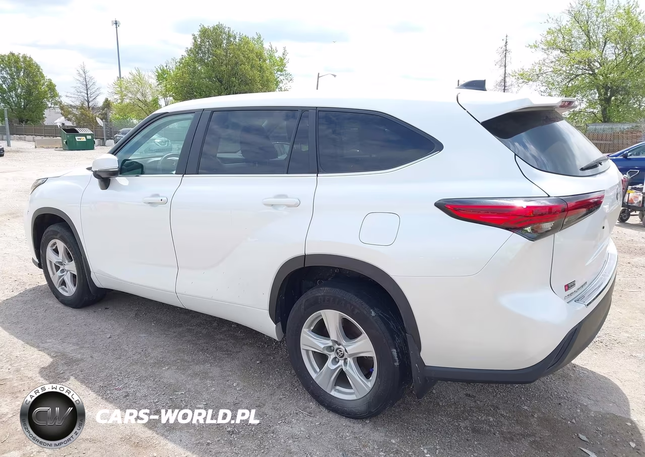 2023 Toyota Highlander Le VIN:5TDKDRAH5PS504587 - 3