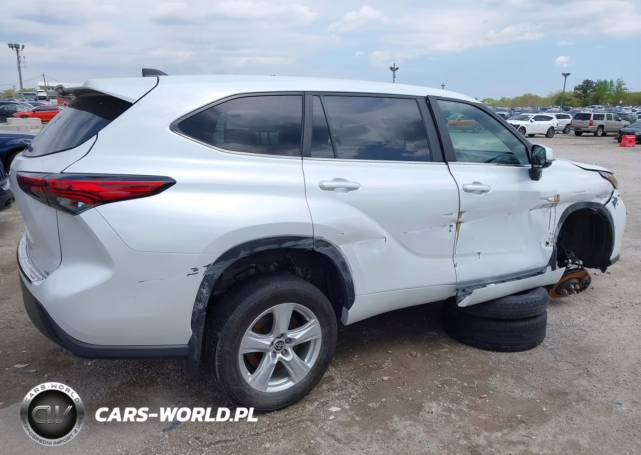 2023 Toyota Highlander Le VIN:5TDKDRAH5PS504587 - 4
