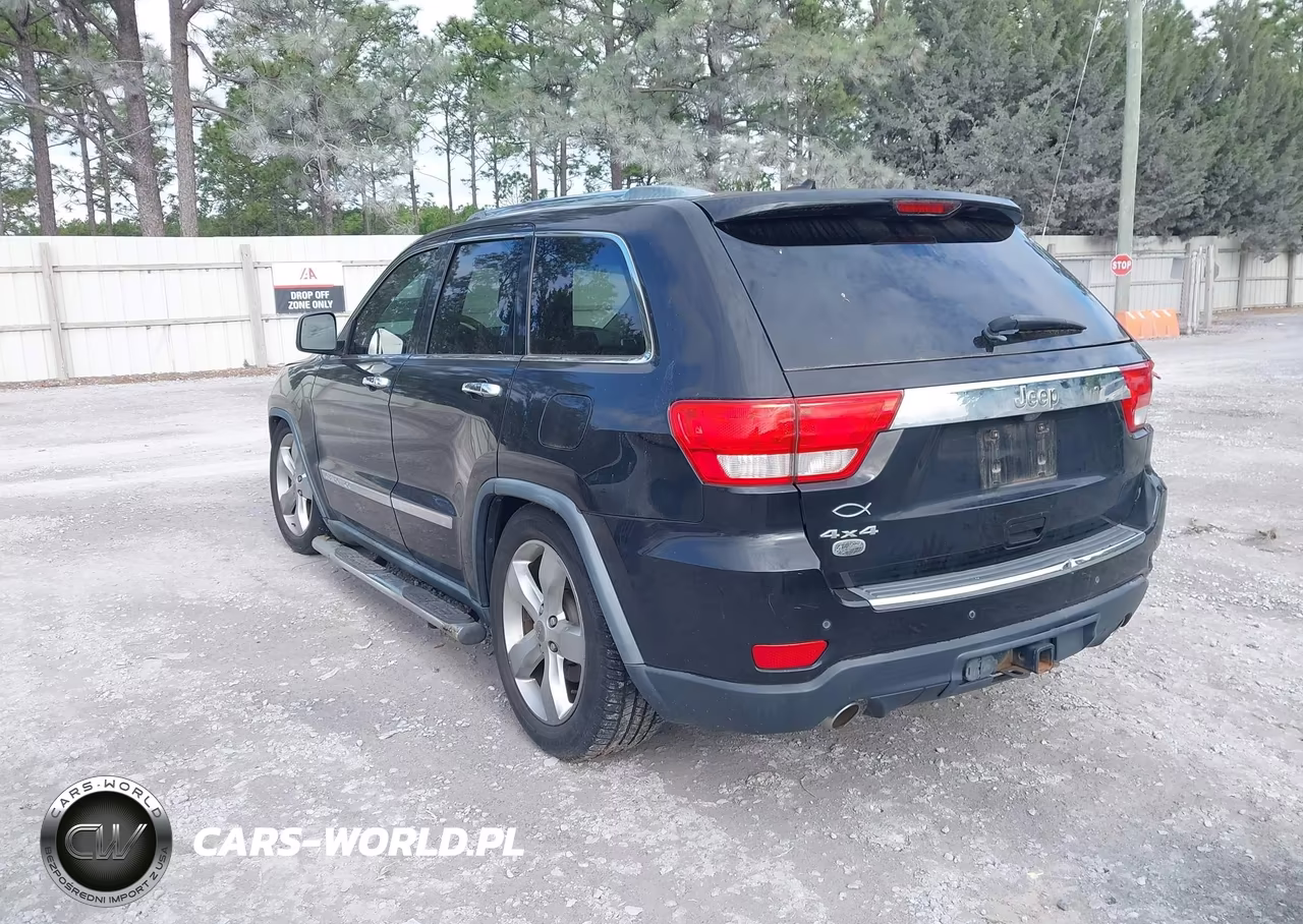 2012 Jeep Grand Cherokee Overland VIN:1C4RJFCTXCC288495 - 3