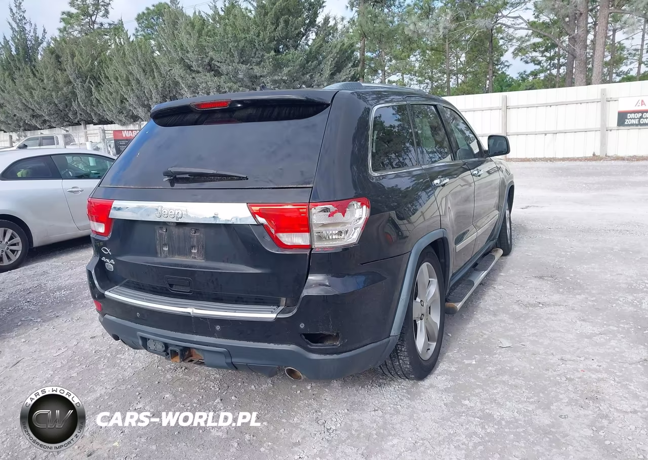 2012 Jeep Grand Cherokee Overland VIN:1C4RJFCTXCC288495 - 4