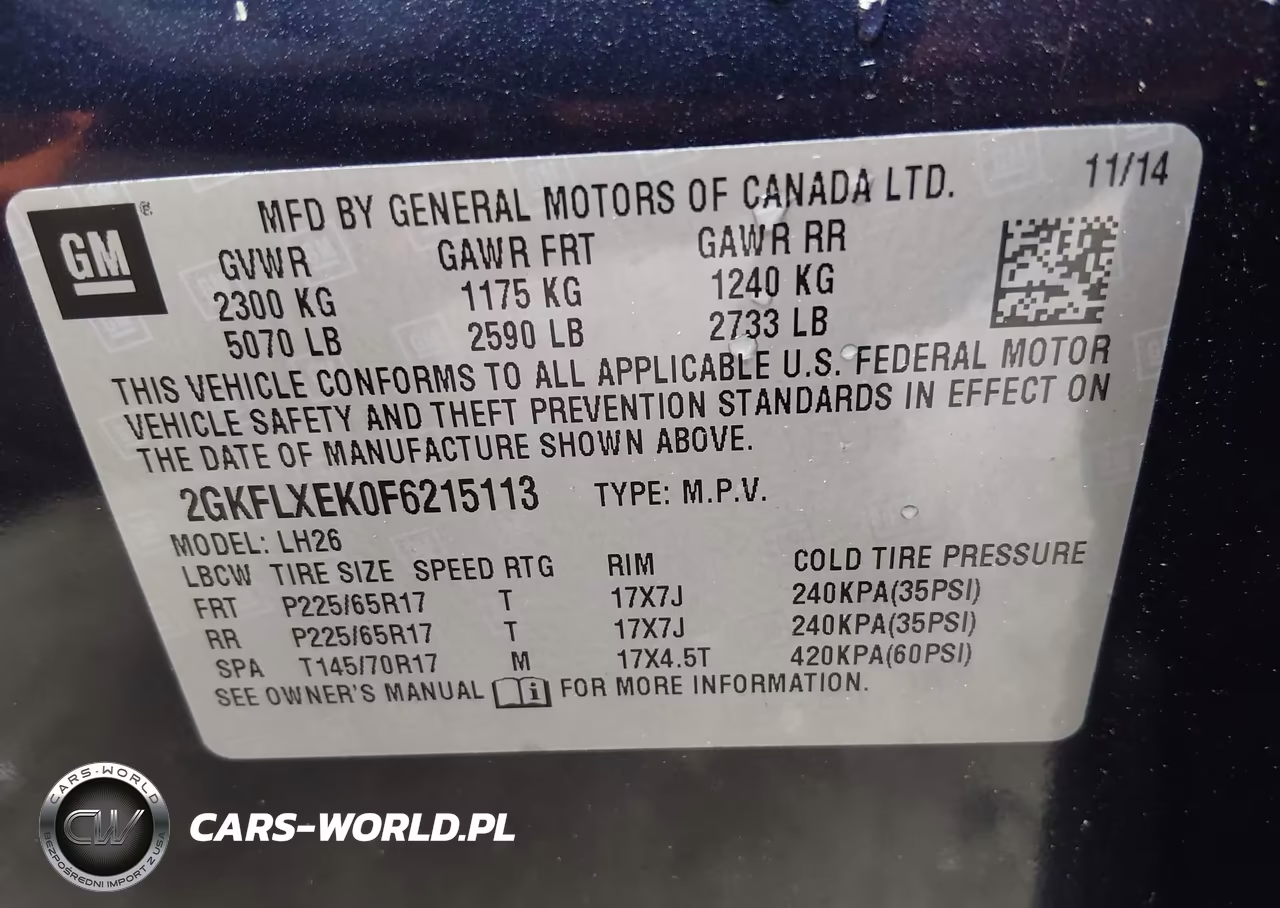 2015 GMC Terrain Slt-1 VIN:2GKFLXEK0F6215113 - 9