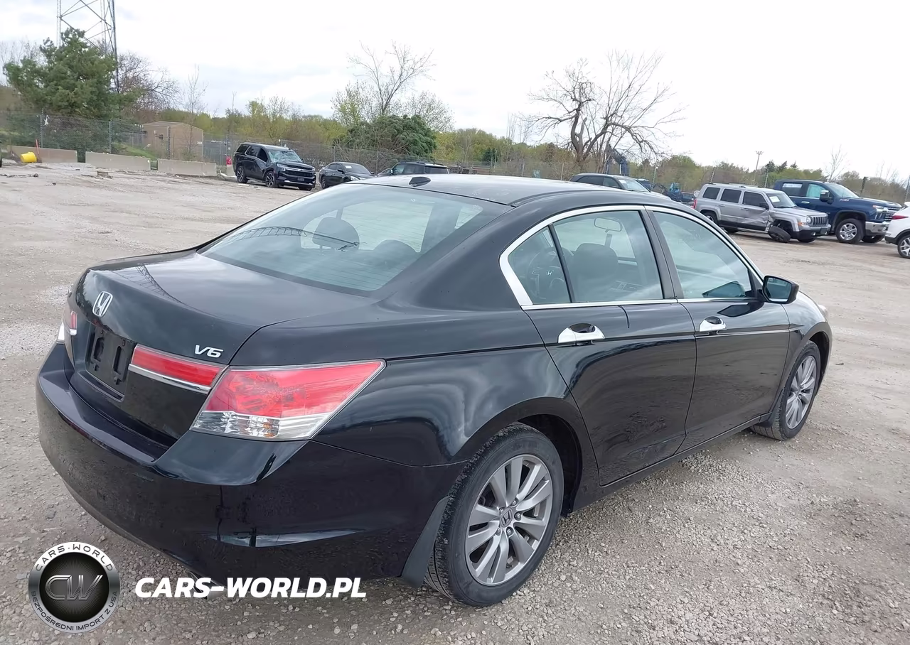 2012 Honda Accord 3.5 Ex-L VIN:1HGCP3F81CA036450 - 4