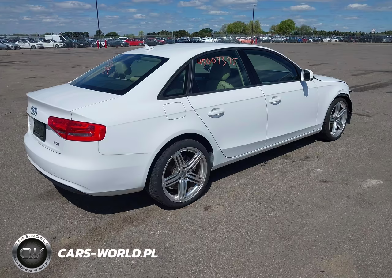 2013 Audi A4 2.0T Premium VIN:WAUAFAFL3DN024602 - 4
