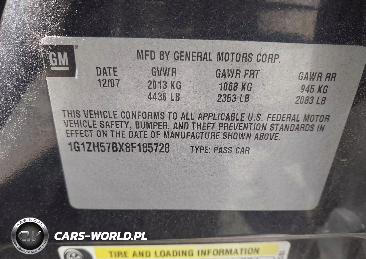 2008 Chevrolet Malibu Lt VIN:1G1ZH57BX8F185728 - 9