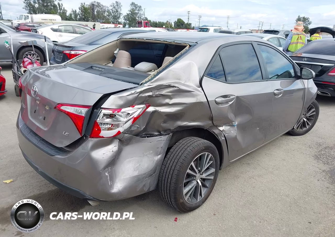 2016 Toyota Corolla L-Le-Le Plus-Le Premium-S-S Plus-S Premium-S W-Special Edition Pkg VIN:5YFBURHE3GP402841 - 4