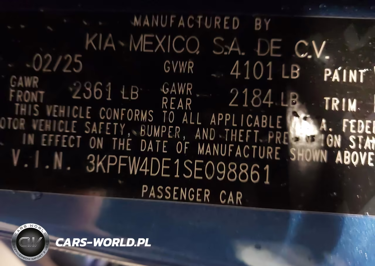 2025 Kia K4 Gt-Line VIN:3KPFW4DE1SE098861 - 9