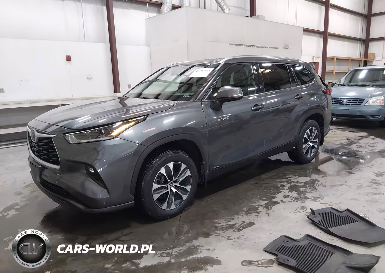 2021 Toyota Highlander Hybrid Xle VIN:5TDHBRCH4MS529019 - 2