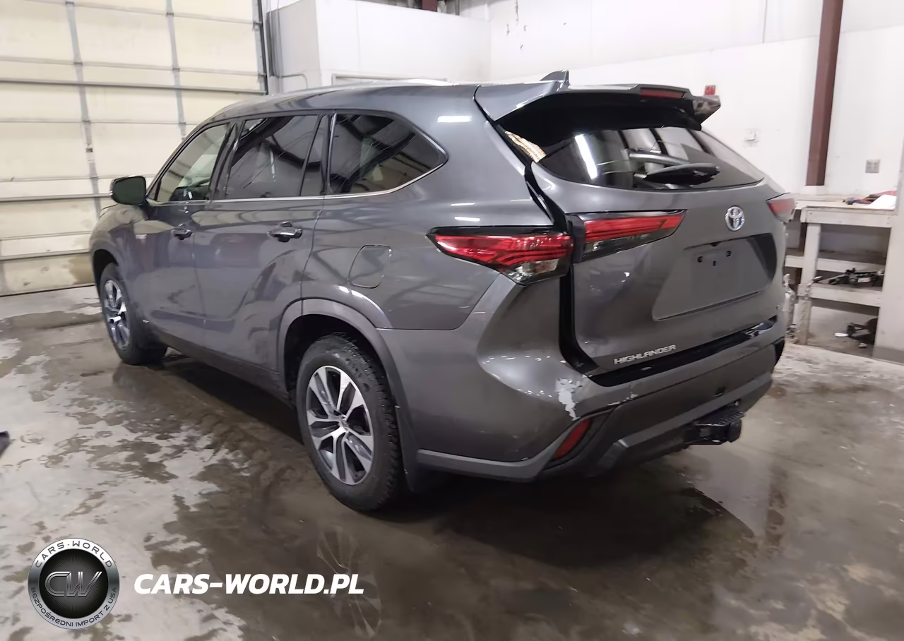 2021 Toyota Highlander Hybrid Xle VIN:5TDHBRCH4MS529019 - 3