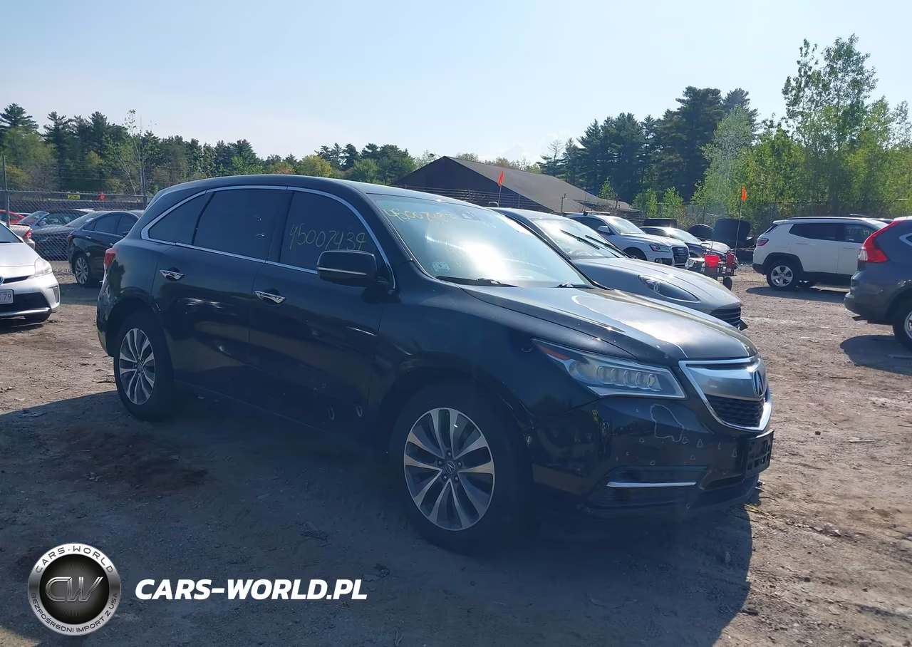 2015 Acura Mdx Technology Package