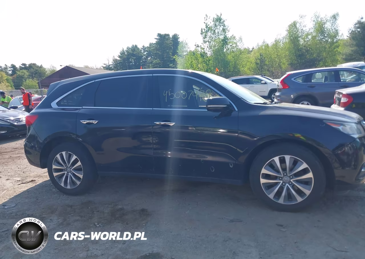 2015 Acura Mdx Technology Package VIN:5FRYD4H41FB017324 - 13