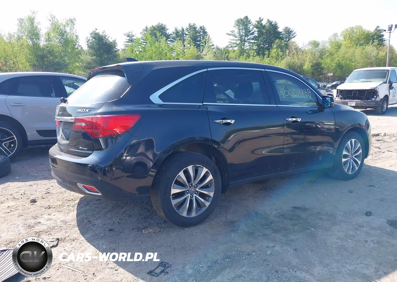 2015 Acura Mdx Technology Package VIN:5FRYD4H41FB017324 - 4