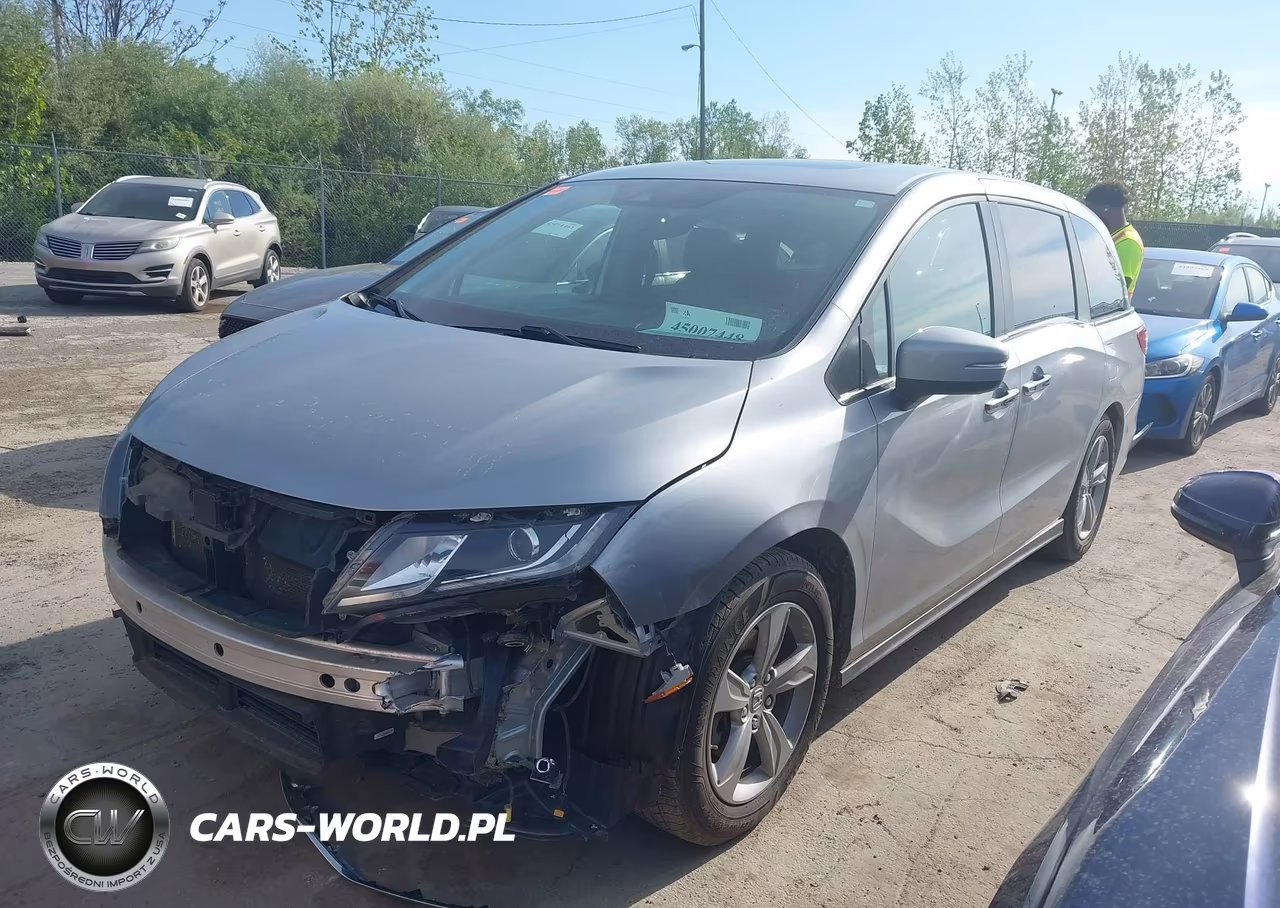 2020 Honda Odyssey Ex-L-Ex-L W-Navi Res VIN:5FNRL6H77LB013224 - 2