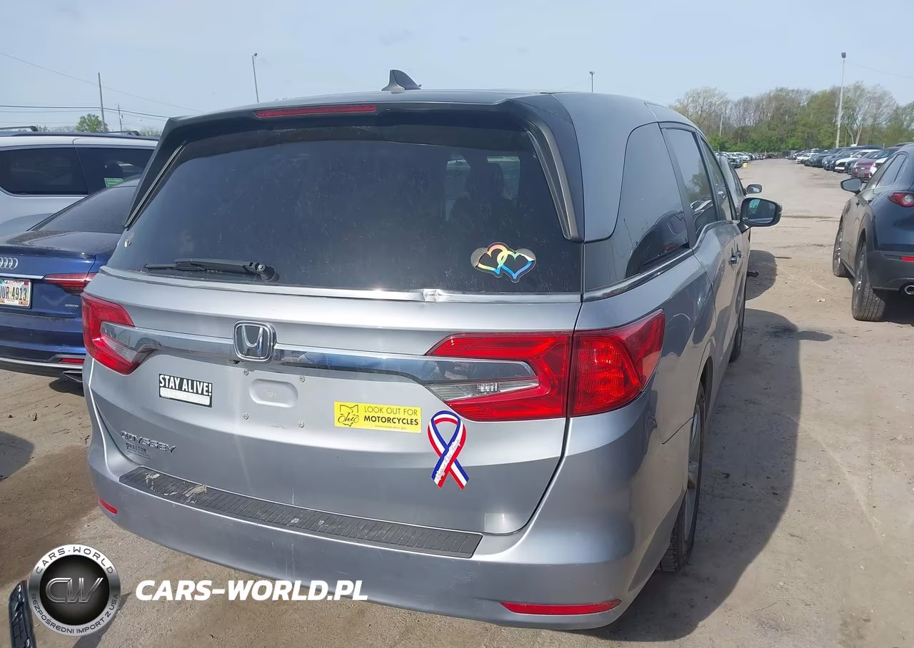 2020 Honda Odyssey Ex-L-Ex-L W-Navi Res VIN:5FNRL6H77LB013224 - 4