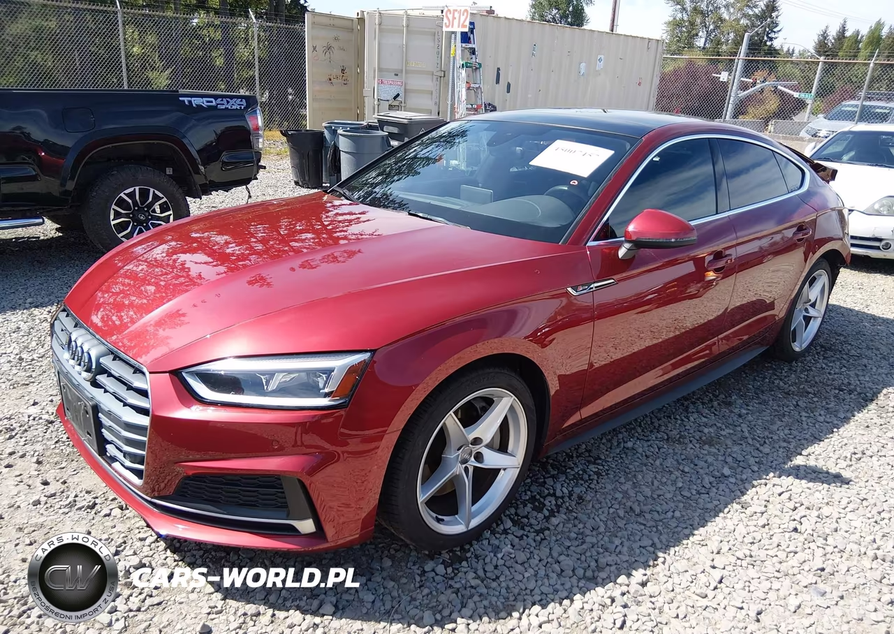 2018 Audi A5 2.0T Premium VIN:WAUENCF51JA080302 - 2