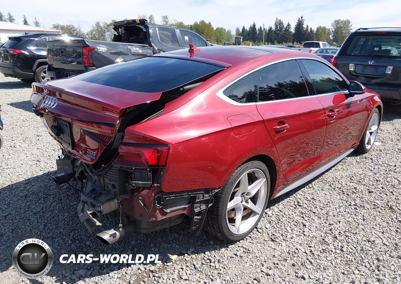 2018 Audi A5 2.0T Premium VIN:WAUENCF51JA080302 - 4