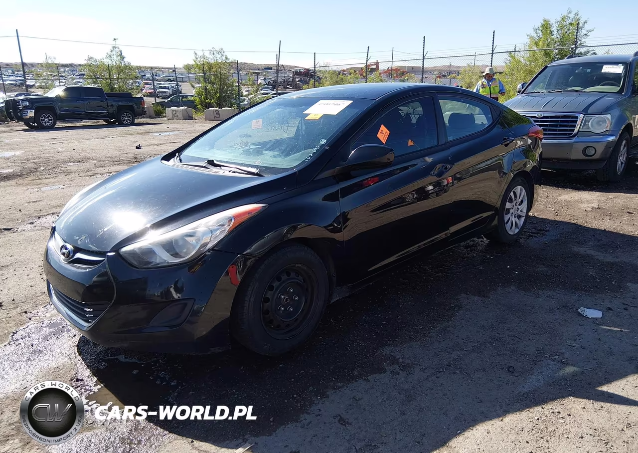 2012 Hyundai Elantra Gls VIN:5NPDH4AEXCH102697 - 2