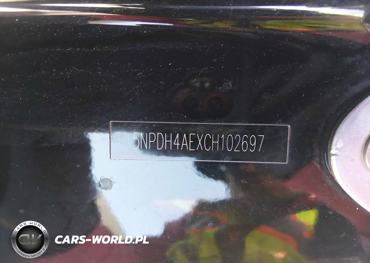 2012 Hyundai Elantra Gls VIN:5NPDH4AEXCH102697 - 9