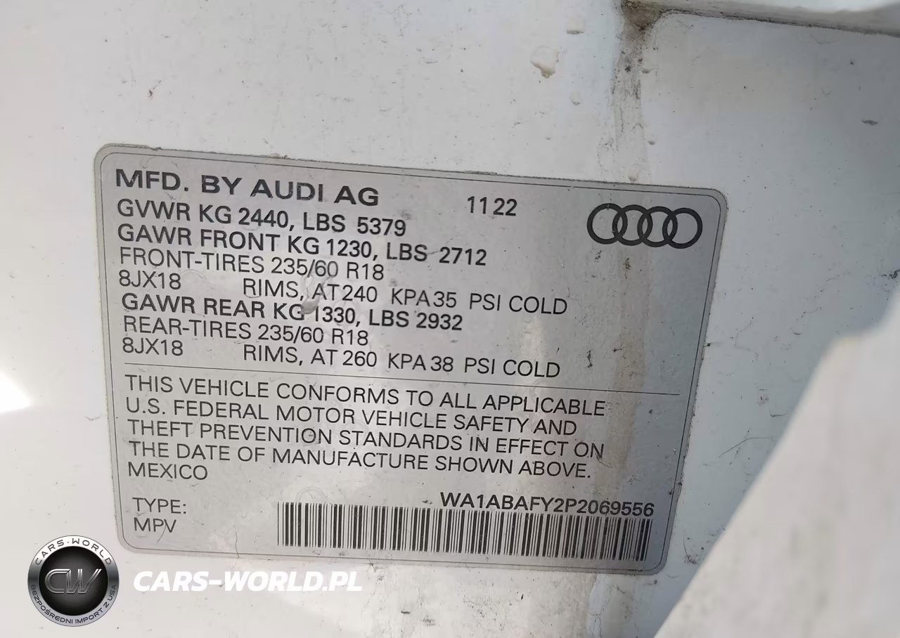 2023 Audi Q5 Premium 40 Tfsi Quattro S Tronic VIN:WA1ABAFY2P2069556 - 9
