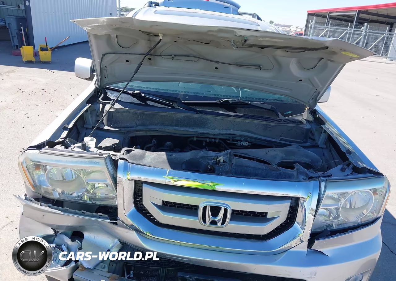 2010 Honda Pilot Ex-L VIN:5FNYF4H67AB032531 - 10