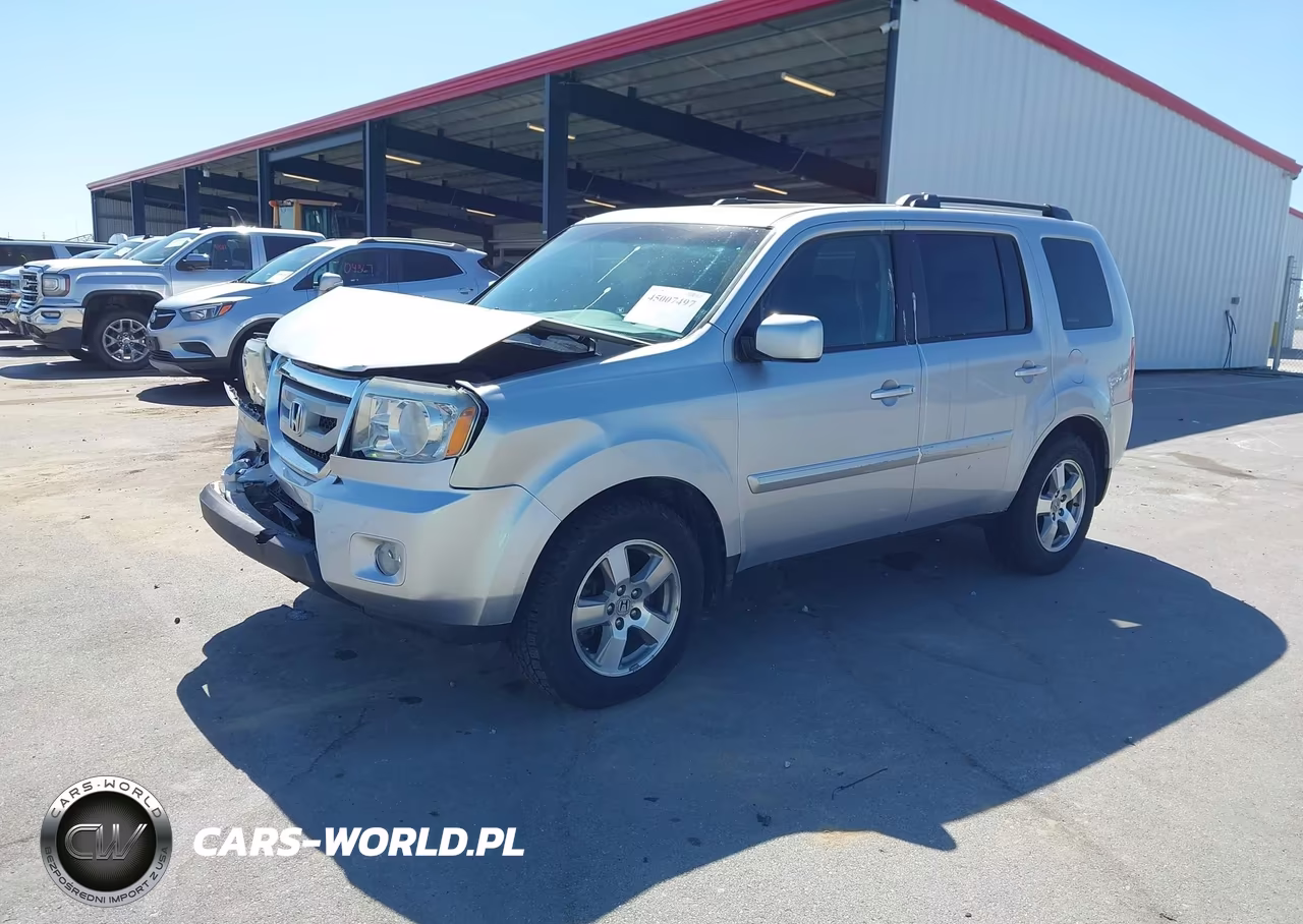 2010 Honda Pilot Ex-L VIN:5FNYF4H67AB032531 - 2