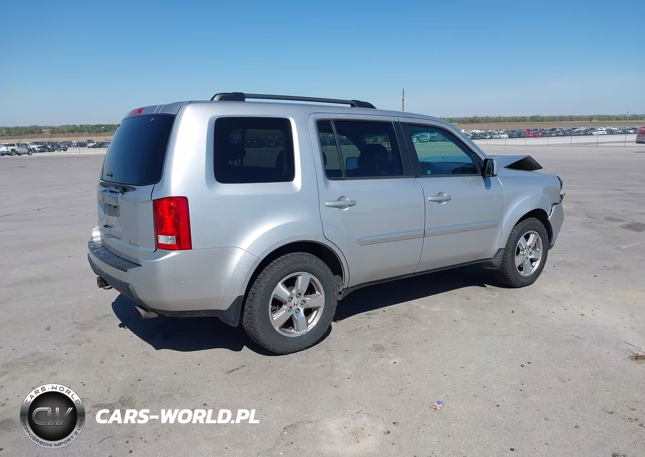 2010 Honda Pilot Ex-L VIN:5FNYF4H67AB032531 - 4