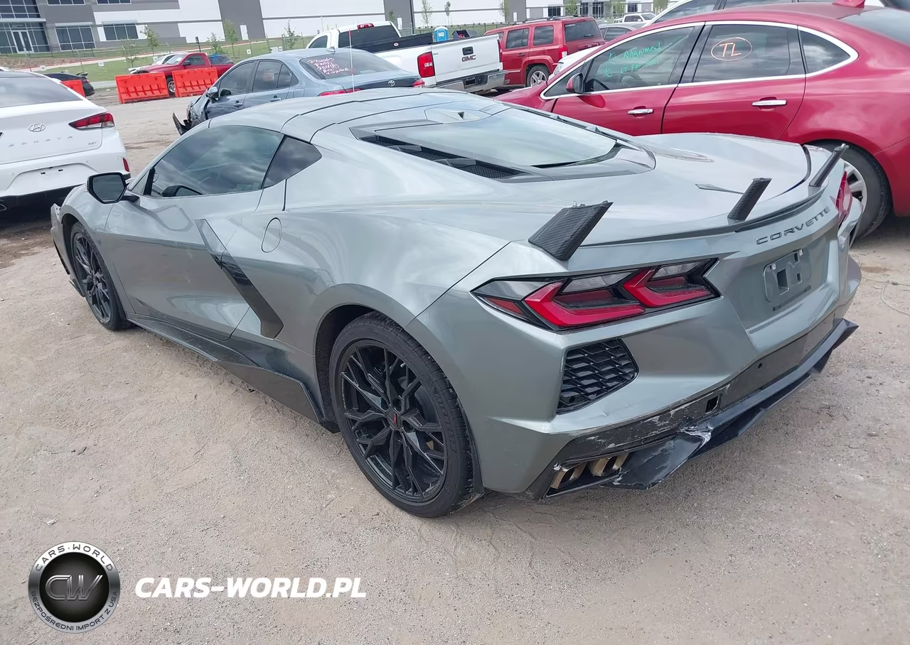 2023 Chevrolet Corvette Stingray Rwd 2Lt VIN:1G1YB2D46P5140503 - 3