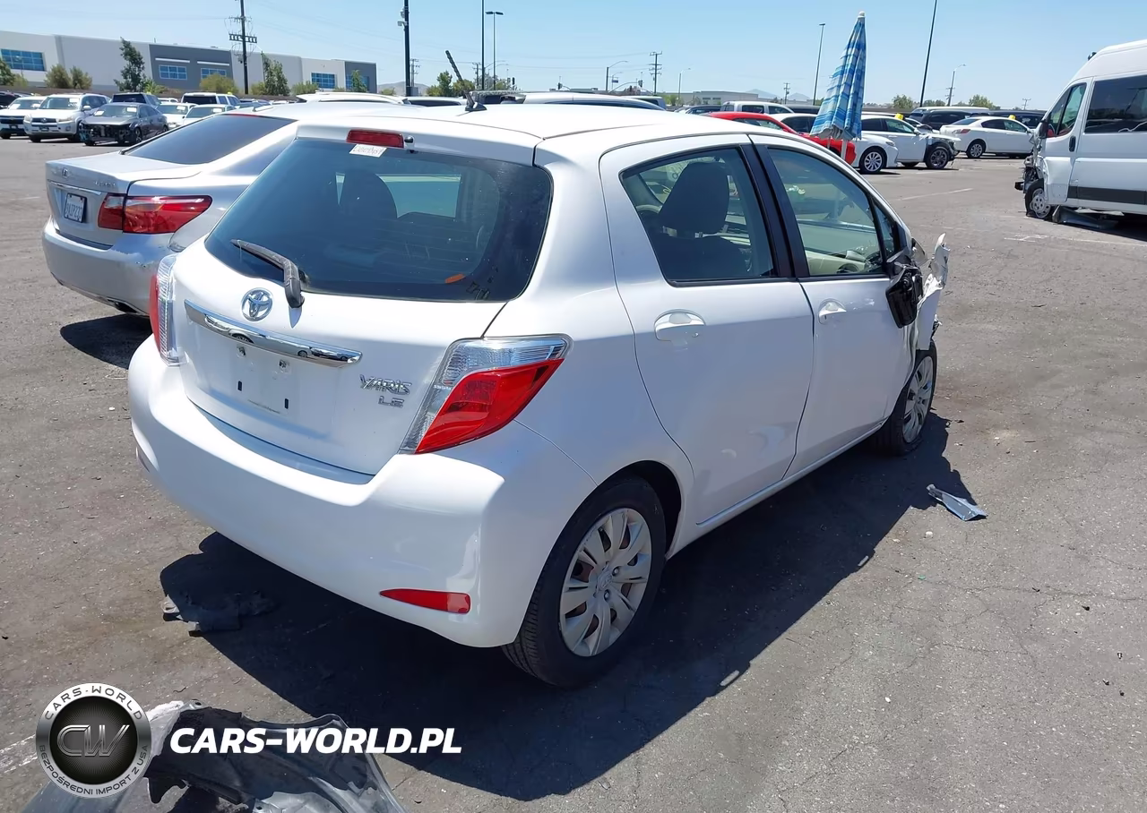 2014 Toyota Yaris L (Tmc-Cbu Plant)-Le (Tmc-Cbu Plant)-Se (Tmc-Cbu Plant) VIN:JTDKTUD34ED587346 - 4