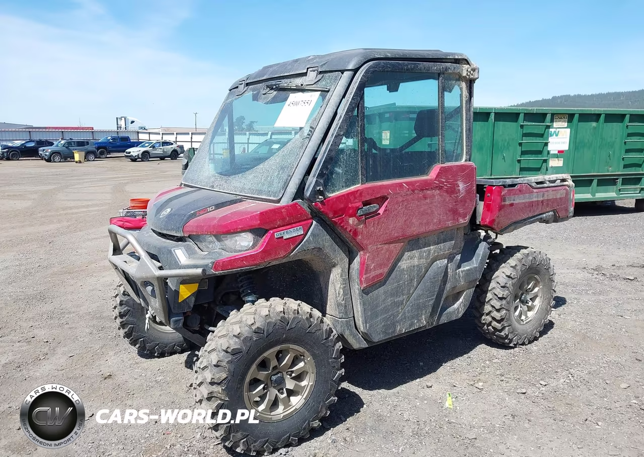 2024 Can-Am Defender Limited Cab Hd10 VIN:3JBUVAX42RK013293 - 2