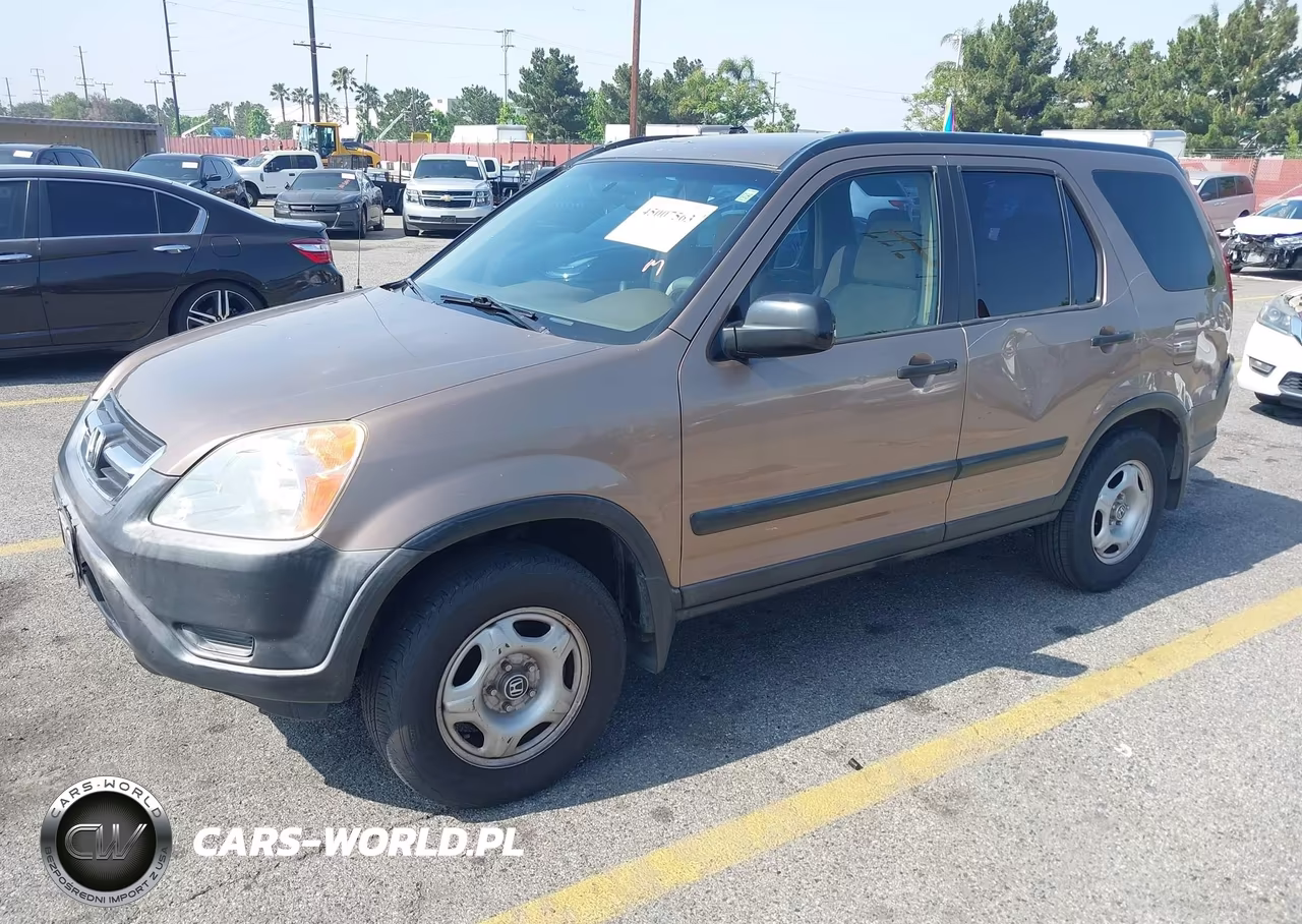 2002 Honda Cr-V Lx VIN:JHLRD68472C017484 - 2