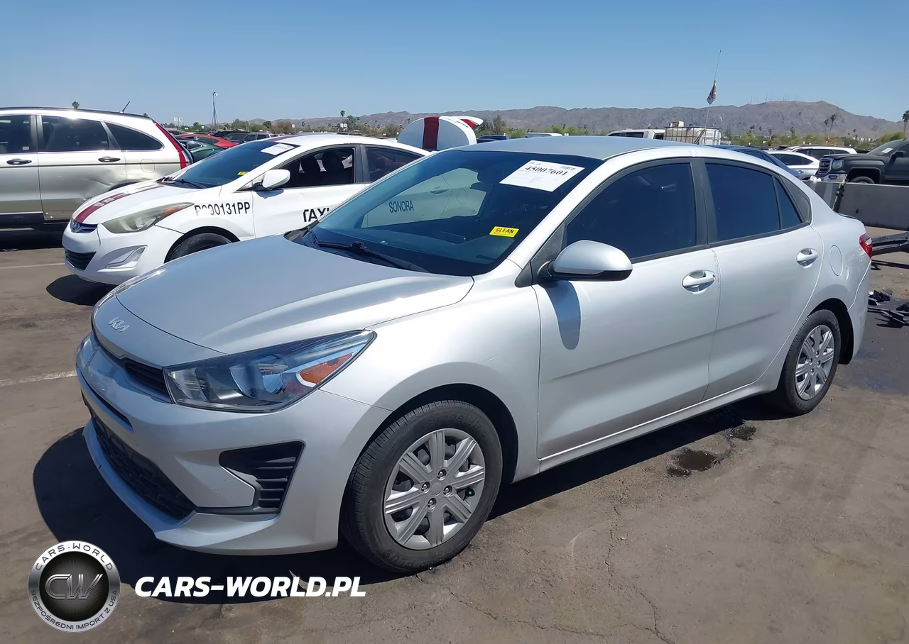 2022 Kia Rio Lx VIN:3KPA24ADXNE462524 - 2