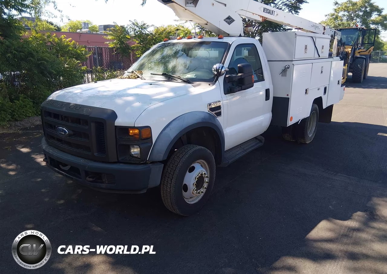 2008 Ford F-450 Chassis Xl-Xlt VIN:1FDXF46YX8EA49699 - 2