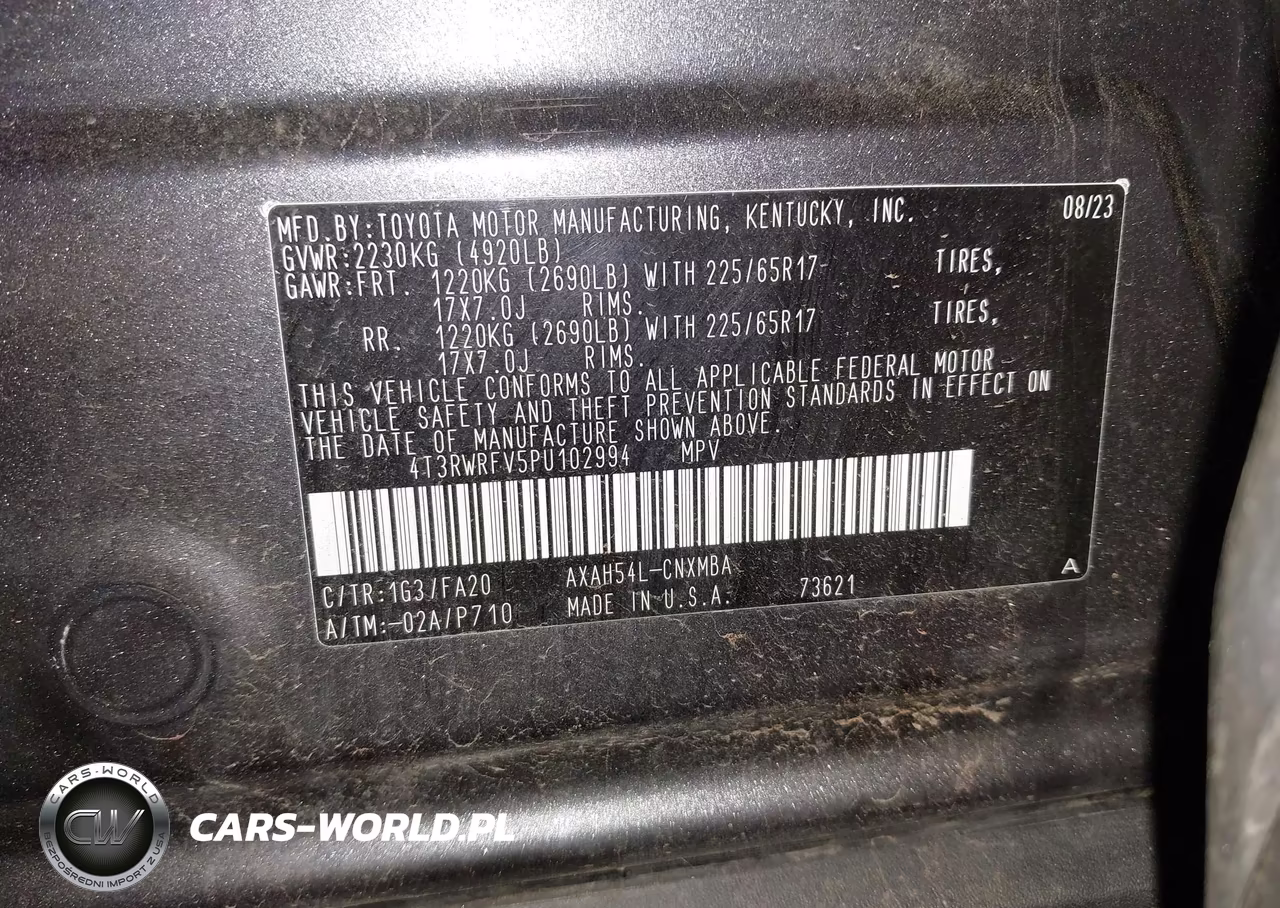 2023 Toyota Rav4 Hybrid Xle VIN:4T3RWRFV5PU102994 - 9