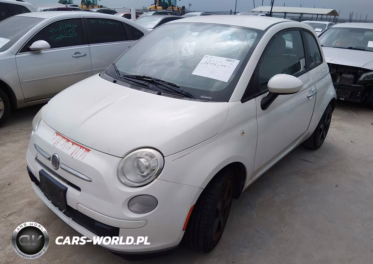 2013 Fiat 500 Pop VIN:3C3CFFAR6DT544916 - 2