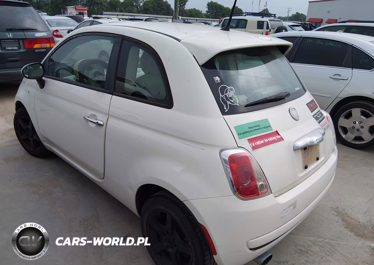 2013 Fiat 500 Pop VIN:3C3CFFAR6DT544916 - 3