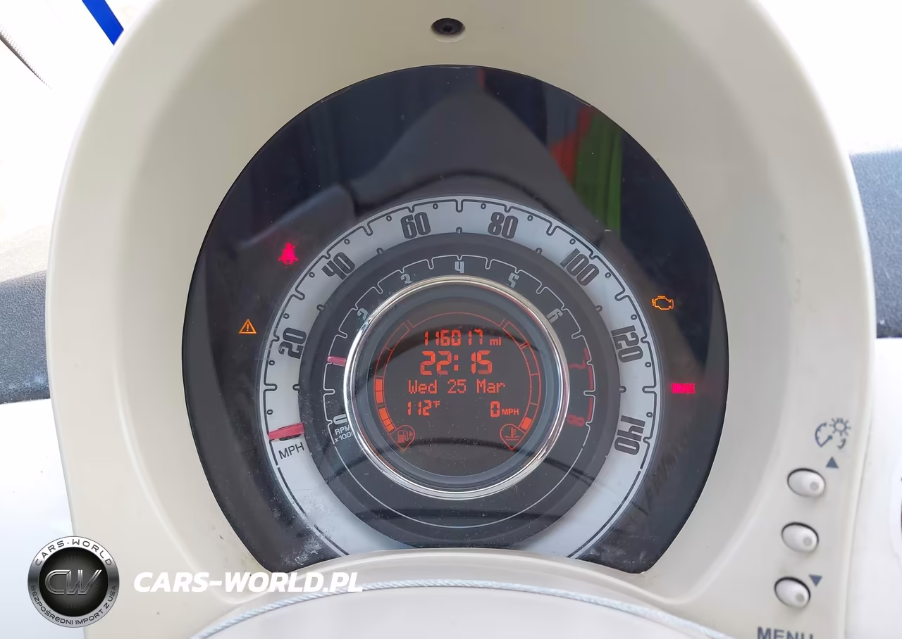 2013 Fiat 500 Pop VIN:3C3CFFAR6DT544916 - 7