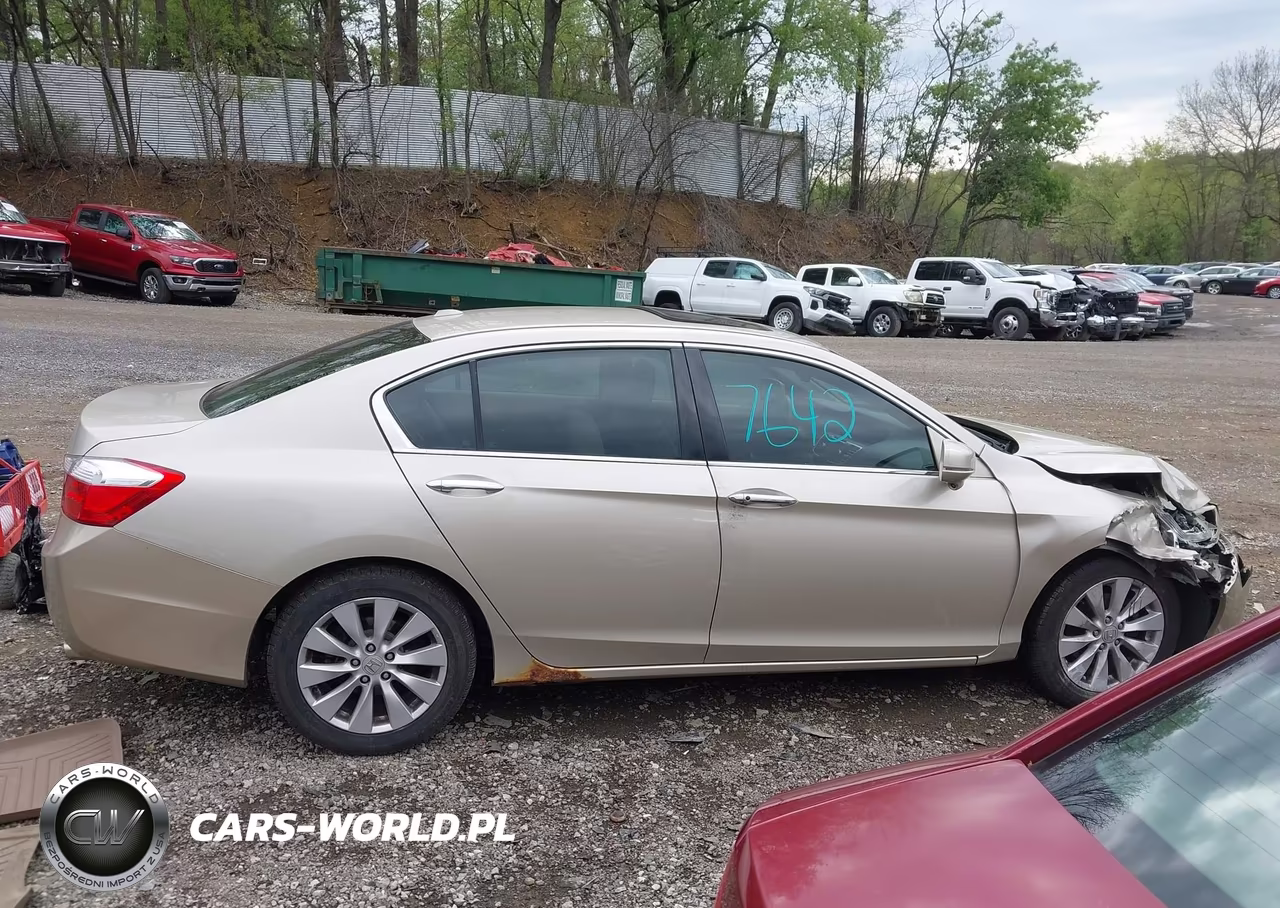 2013 Honda Accord Ex-L V-6 VIN:1HGCR3F89DA020394 - 12