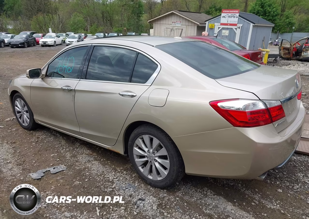 2013 Honda Accord Ex-L V-6 VIN:1HGCR3F89DA020394 - 3