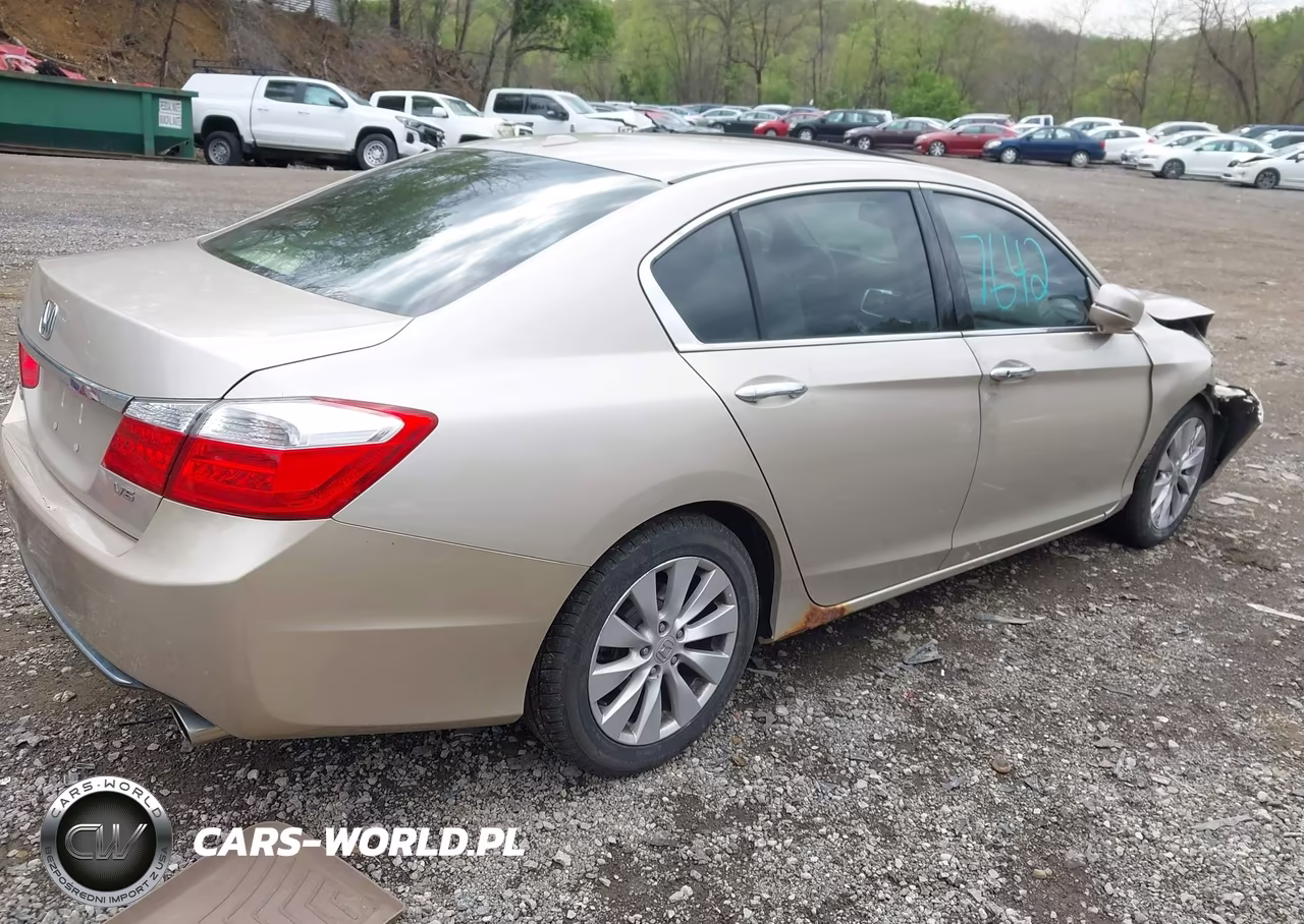2013 Honda Accord Ex-L V-6 VIN:1HGCR3F89DA020394 - 4